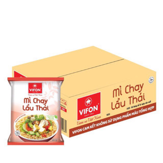 Thùng mì Chay lẩu thái Vifon 30 gói 65g