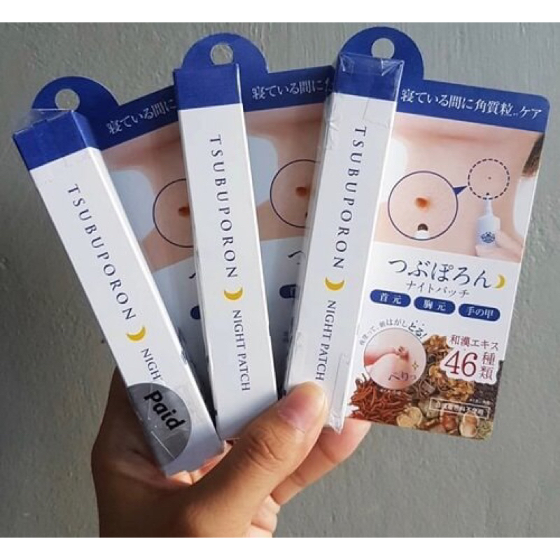 Kem Tsubuporon bôi mụn thịt, bôi giảm mụn ruồi Night patch 20g Nhật Bản