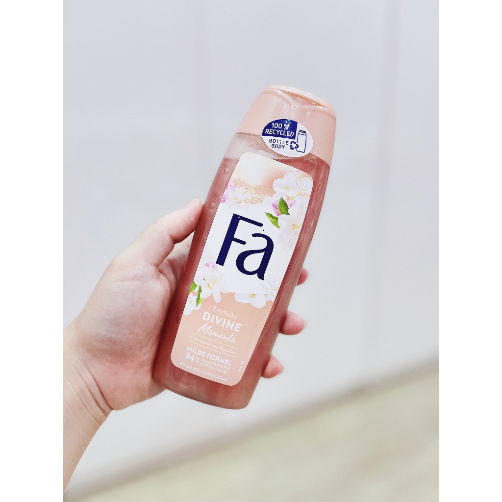 Sữa tắm Fa 250ml dành cho nữ, dưỡng da, sạch sâu, cấp ẩm