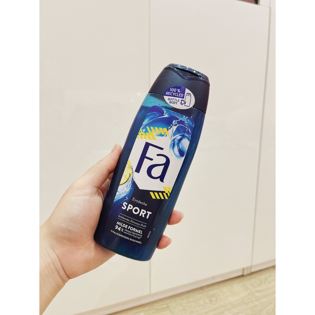 Sữa tắm Fa 250ml dành cho nữ, dưỡng da, sạch sâu, cấp ẩm