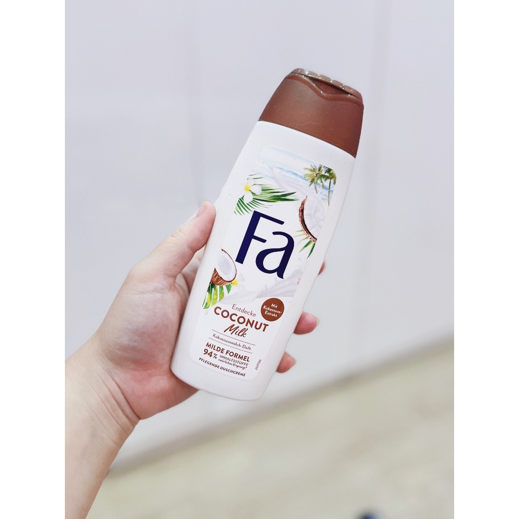 Sữa tắm Fa 250ml dành cho nữ, dưỡng da, sạch sâu, cấp ẩm