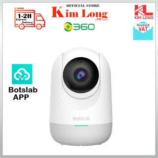 Camera quan sát qihoo 360 c211 độ phân giải 2k xoay 360, app botslab - hàng chính hãng