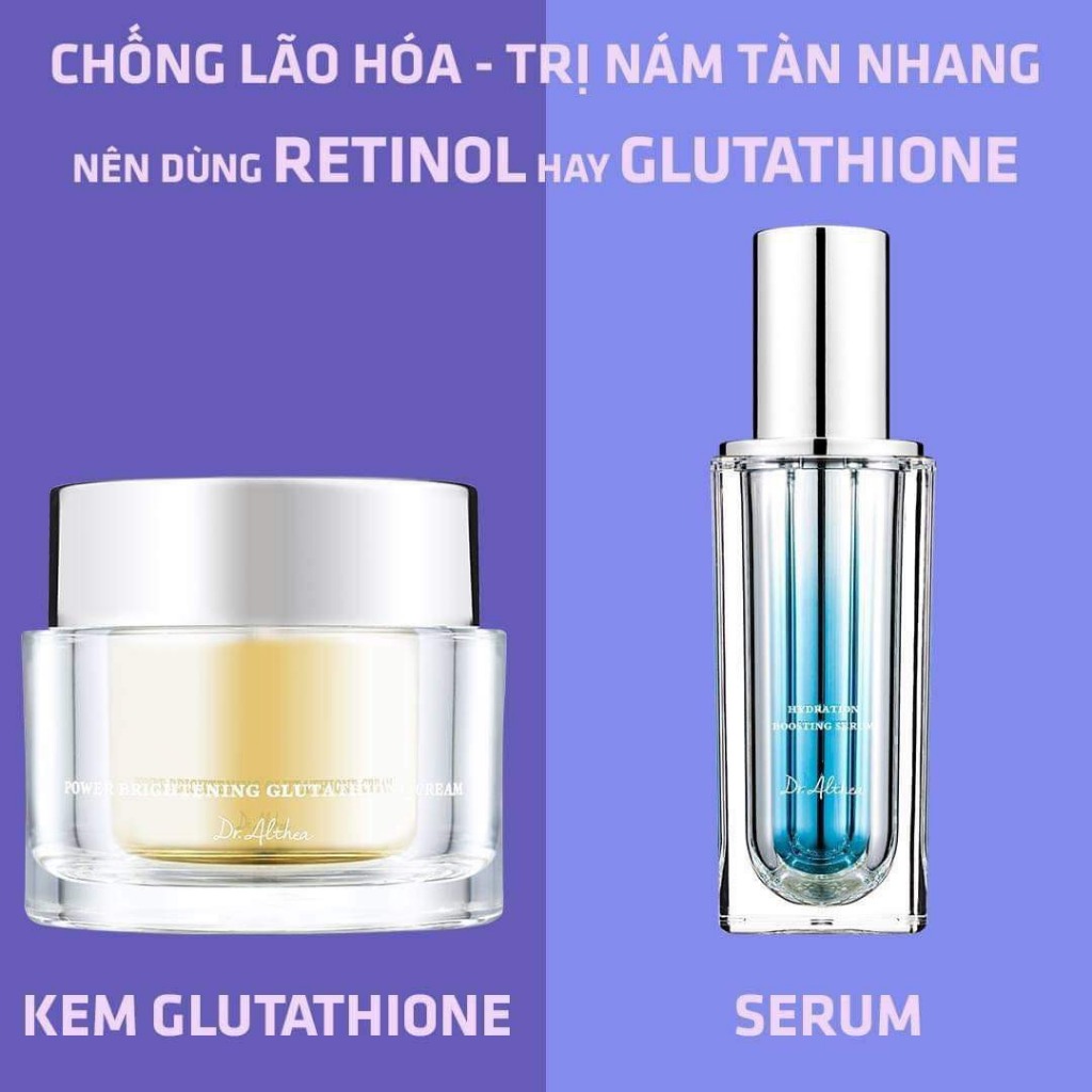 Măng tây baby - combo Dưỡng Trắng Xóa Nhăn Mờ Thâm Nám Trẻ Hóa Làn Da Cao Cấp Dr.Althea