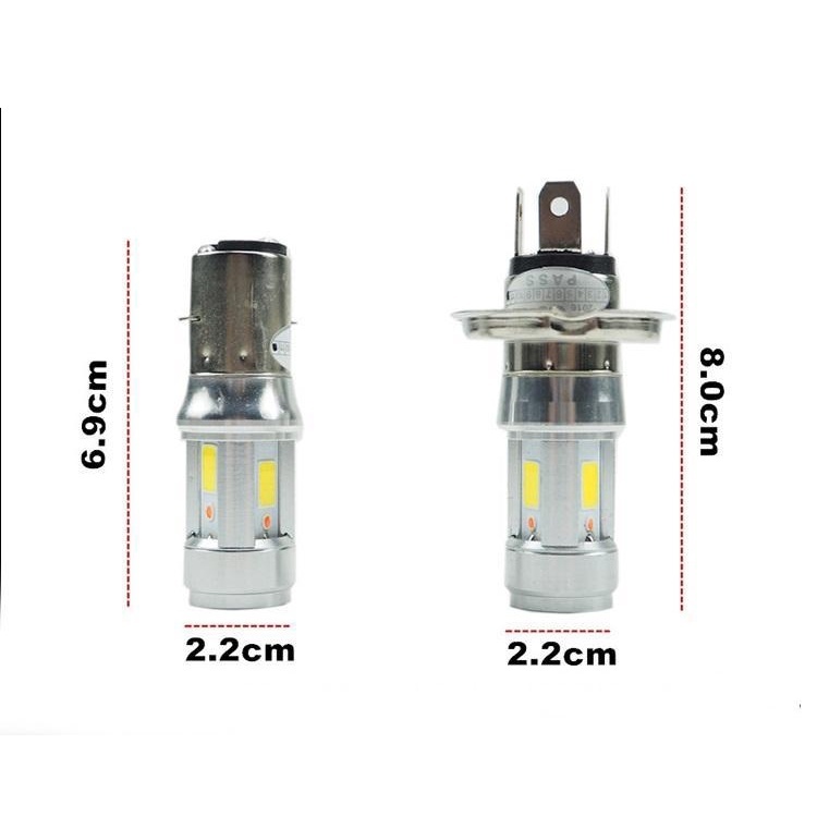 Đèn LED Pha KAW Cos Moto RTD 3 Chân SIÊU SÁNG, Dành Cho Mọi Loại Xe, Đa Năng Dễ Lắp Đặt