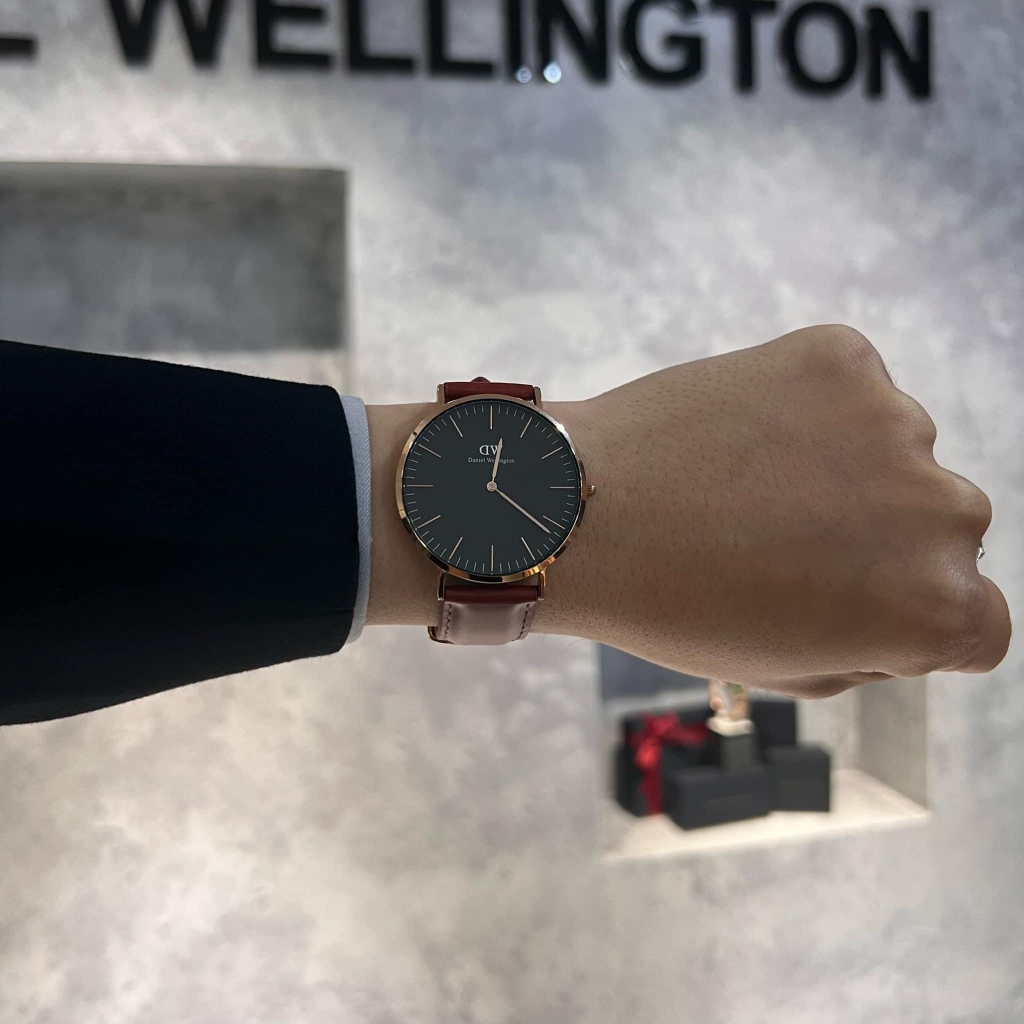 Đồng hồ nam nữ Daniel Wellington Classic Dây Da 36mm & 40mm & Vòng tay DW Cuff