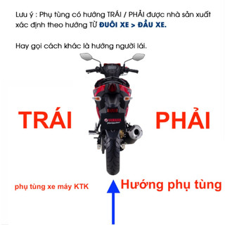 [Chính hãng Yamaha]YADA-6490 EX135(11-14)-NHÁM-5 MỎ CÀY(ốp thân dưới 2) PHẢI