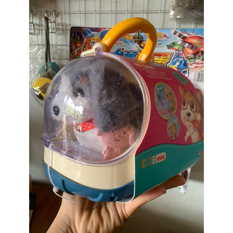 Đồ chơi lồng nuôi thú cưng,đồ chơi chăm sóc thú cưng đủ bộ hàng đẹp