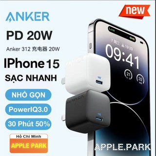 Củ Sạc Nhanh PD 20W Anker A2670,Cáp Sạc Nhanh A81A1 USB-C to L,Cáp Sạc Nhanh A81E1 USB-C to USB-C,Bảo Hành 12T