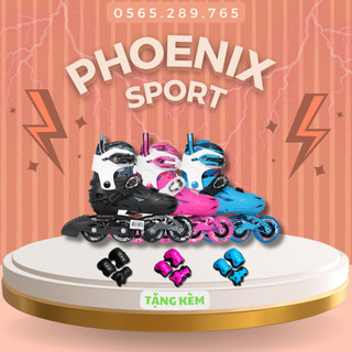 [FULL PHỤ KIỆN] Giày Patin Trẻ Em Flying Eagle S5S+ New - Bánh Cao Su Xịn, Có Form Tháo Rời Tặng Kèm Phụ Kiện Chính Hãng