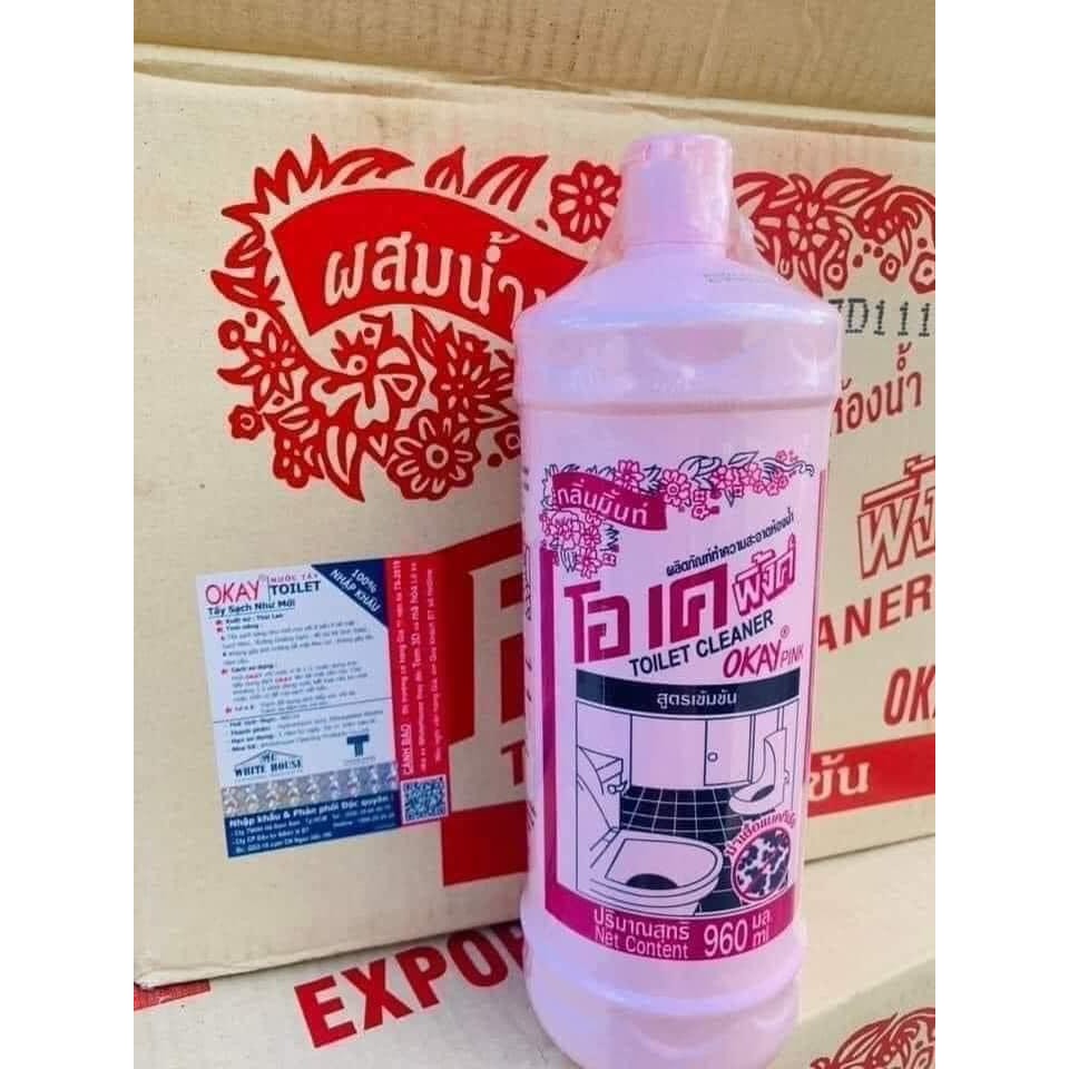 Nước tẩy bồn cầu okay