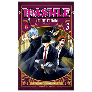 Sách mashle - tập 3: mash burnedead và pháp sư mặt nạ