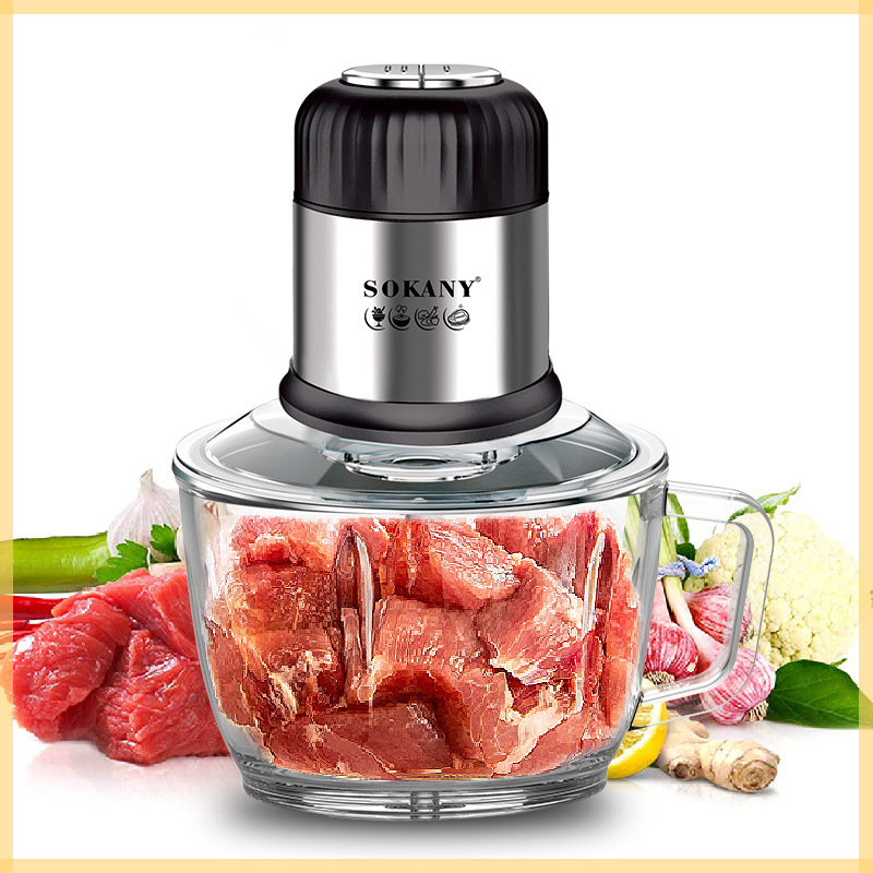 Máy Xay Thịt Gia Dụng SOKANY 7025 - Xay Thịt, Xay Rau