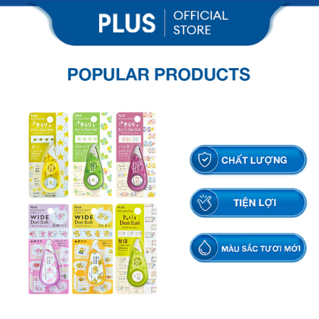 Combo 6 Băng Keo Dán Trang Trí Dạng Kéo PLUS Vui Nhộn - Nhiều Họa Tiết Khác Nhau Như Hình
