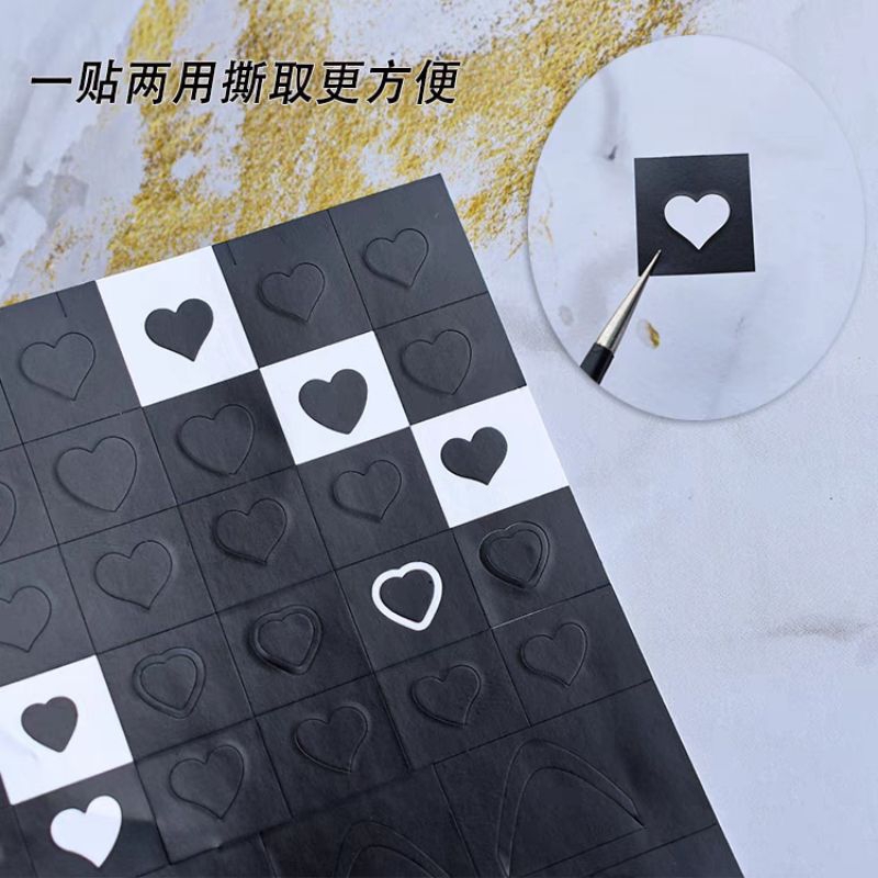 Stick dán móng tay-stick bươm,sao 5 cánh,tim mới chọn lẻ cái