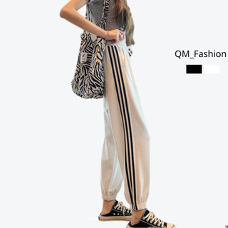 Quần ống rộng ba sọc, quần jogger thể thao nữ, quần sọc lưng thun wind, quần dài thun dạo phố