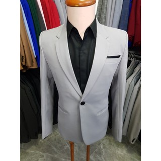 Áo vest nam màu xám ghi ôm body (áo lẻ không quần)