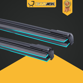 Gạt mưa lưỡi kép Carjek - gạt mưa 2 lưỡi kính lái ô tô cao cấp gạt sạch- êm- bền