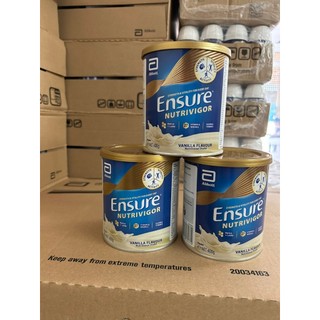 Viện y tế đã kiểm định. Date 6/2025. Sữa Bột Ensure ANH NutriVigor Shake Vanilla (400g)
