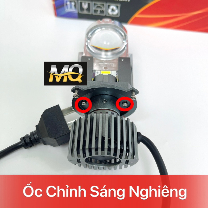 Đèn Pha LED Bi Cầu Mini T9 Pro H4 MA Racing Lắp Ô tô Xe Máy Pha Bi Cầu Chống Chói Cắt Sáng M3MINI