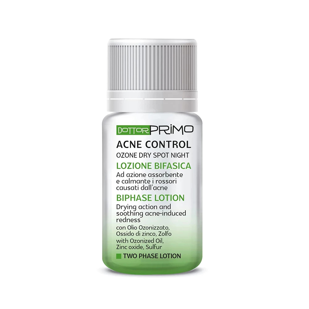 Kem Ngừa Mụn Ban Đêm Dottorprimo Acne Control Ozone Dry Spot Night (Chai 10ml)