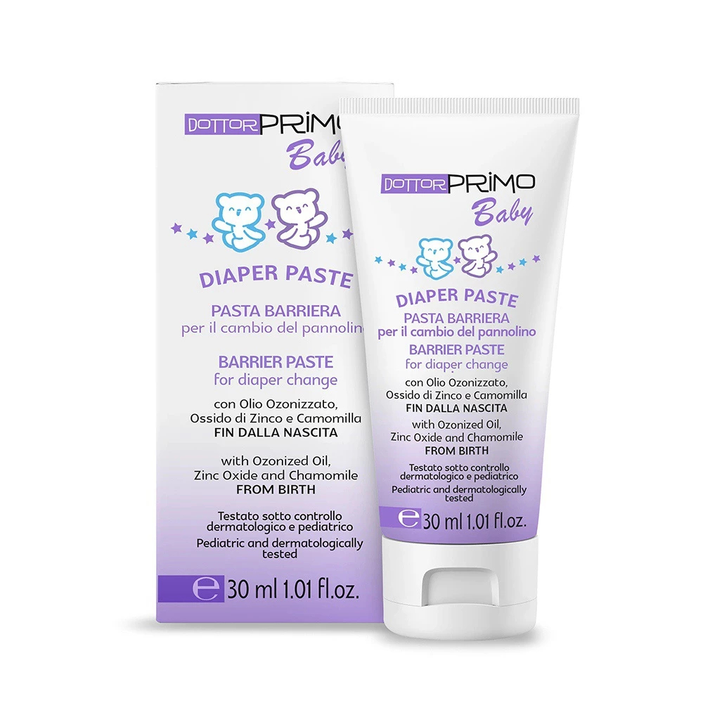 Kem Chống Hăm Cho Bé Dottorprimo Baby Diaper Paste (Tuýp 30ml)