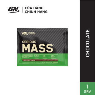 Tăng cân tăng cơ Optimum Nutrition Serious Mass 84g - 1/4 serving
