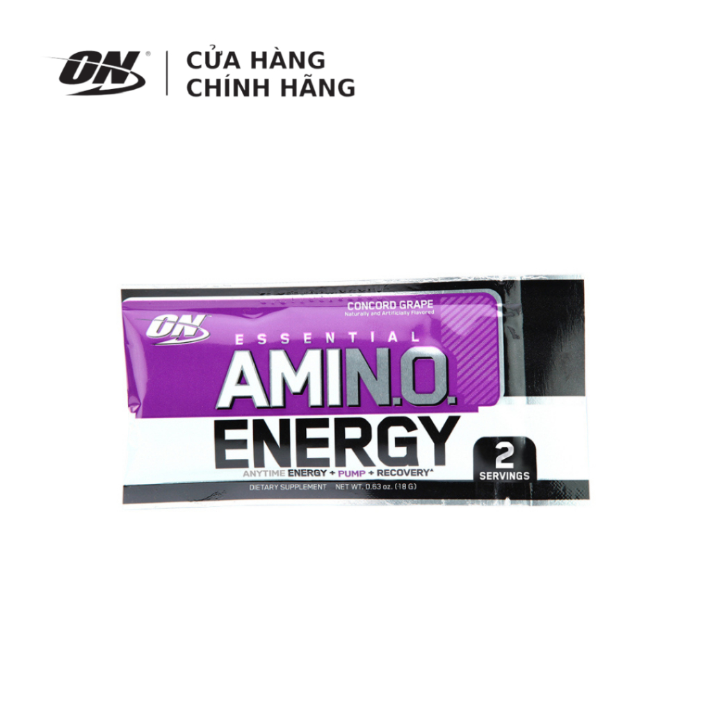 Optimum Nutrition Essential Amino Energy gói 18g - 2 Serving