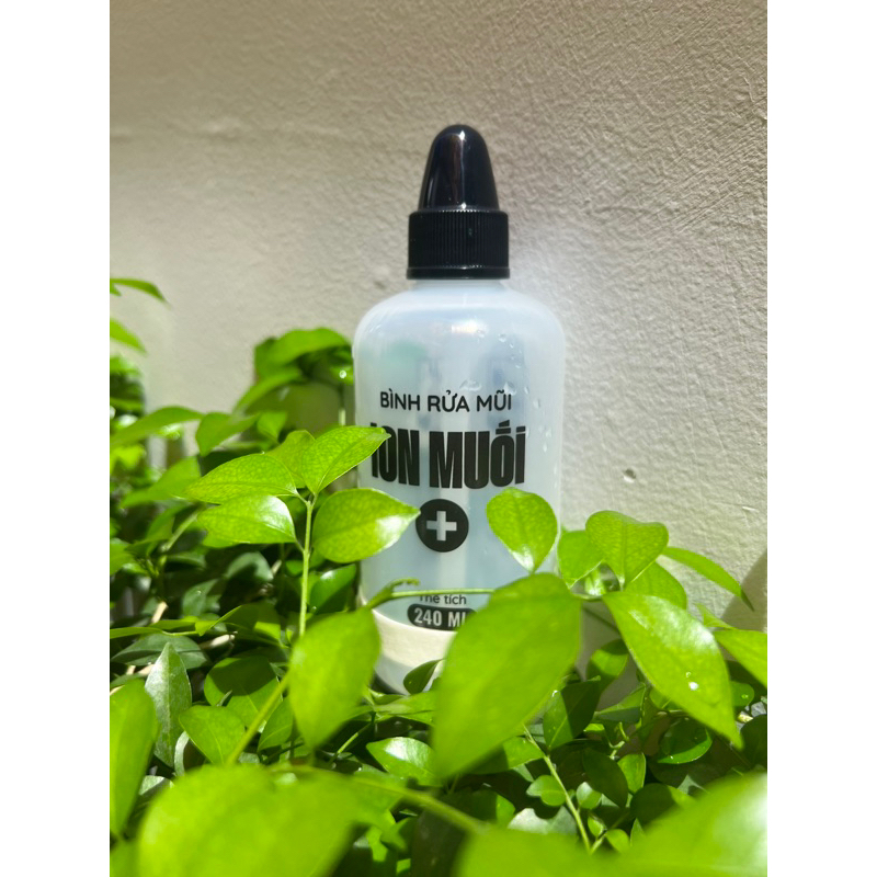 Bình rửa mũi họng ion muối 240ml