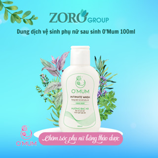 Dung dịch vệ sinh phụ nữ sau sinh O Mum 100ml làm sạch sản dịch