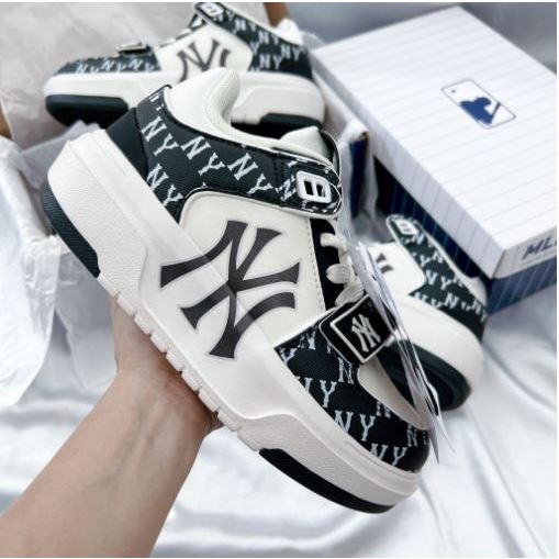 Giày thể thao MLB Chunky NY, MLB Chữ B Vip màu Nam Nữ, Giày MLB NY, Chữ B Hàng Hao Cấp HotTrend 2023