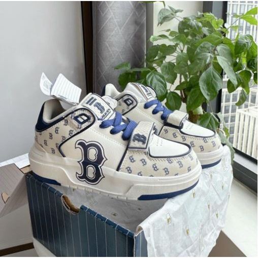 Giày thể thao MLB Chunky NY, MLB Chữ B Vip màu Nam Nữ, Giày MLB NY, Chữ B Hàng Hao Cấp HotTrend 2023