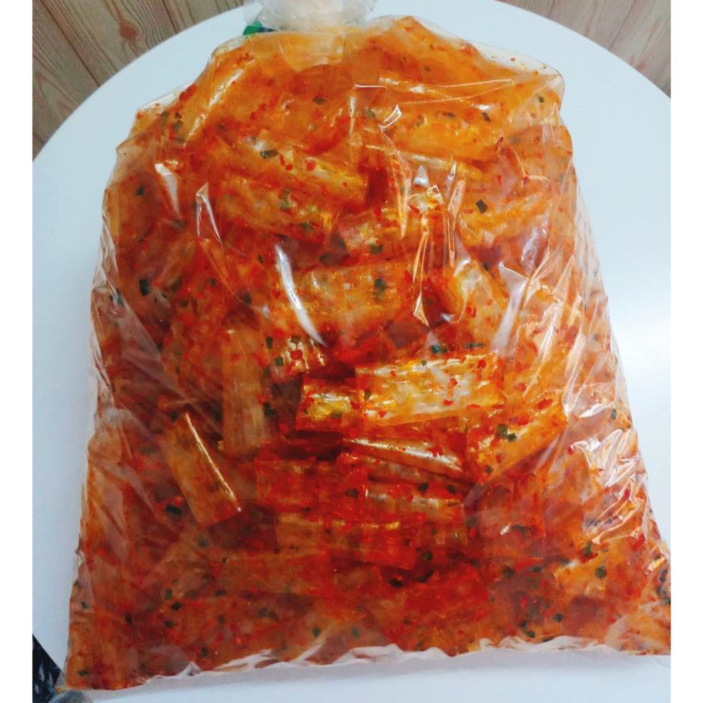 A07 Bánh tráng cuộn tép hành, bánh tráng sa tế cuộn tôm hành Tây Ninh Loại 1