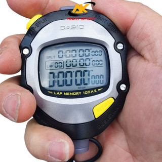 Đồng hồ bấm giờ đa năng, bấm giây thể thao  Đồng hồ Casio chính hãng HS70W kháng nước 50m - ANKO SPORT