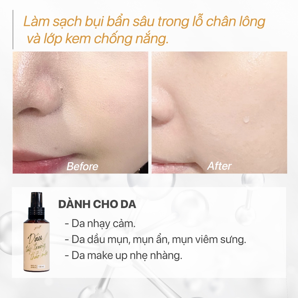 Dầu Tẩy Trang Thảo Mộc GUO - Make Up Remover 100ml