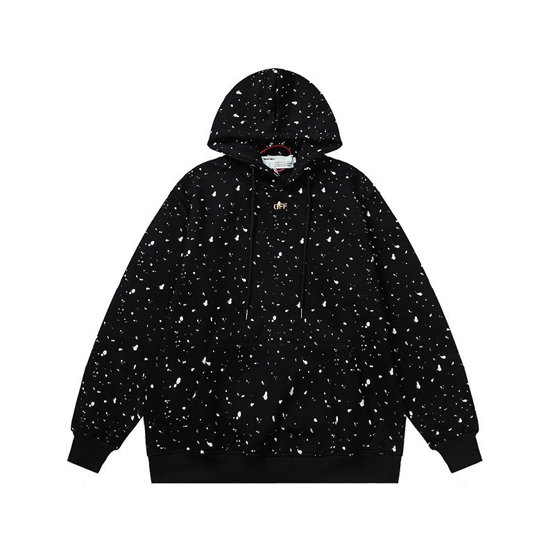 Áo Hoodie OFF Mũ Trùm 2 Lớp Chất Nỉ Cotton Cao Cấp