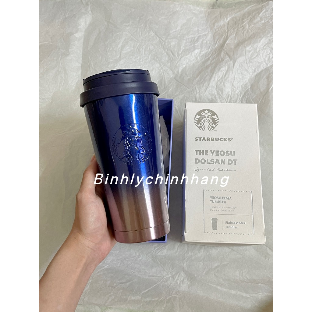 Bình Tumbler Giữ Nhiệt 473ml Starbucks Hàn Quốc Bộ Sưu Tập Mới