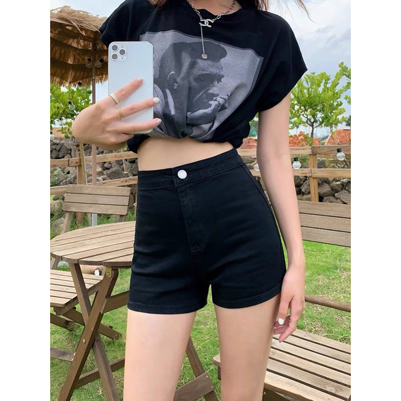 Quần Short Nữ Ôm Vòng 3, Lưng Siêu Cao Q1