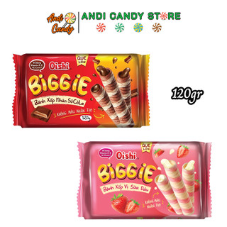 Bánh Quế Biggie Oishi Nhân Dâu, Socola
