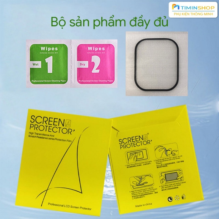 Miếng dán cho Apple Watch series 7/ 8/ 9 size 41/ 45mm