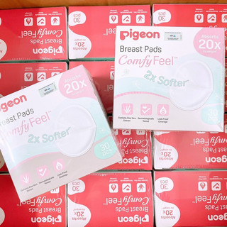 Tấm lót thấm sữa pigeon cho mẹ sau sinh-lót sữa-Hộp 12/30 miếng