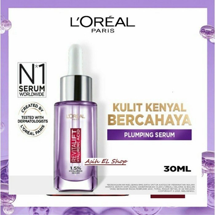 Serum siêu cấp ẩm & giảm nếp nhăn Revitalift Pure Hyaluronic Acid 1.5% 30ml