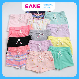 Quần short C@t & J@ck nhí bé gái 6-18kg chất da cá mềm mại thoải mái