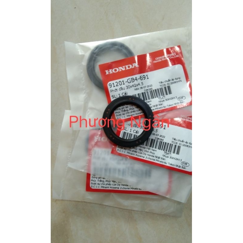 Bộ phớt mâm điện Honda Wave 100, Dream 100