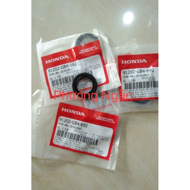 Bộ phớt mâm điện Honda Wave 100, Dream 100