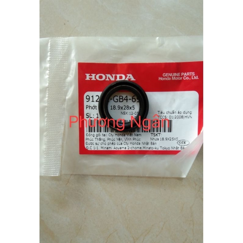 Bộ phớt mâm điện Honda Wave 100, Dream 100