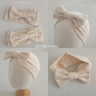 [PEEKABOO] TURBAN NƠ DAFFODIL CHO BÉ GÁI