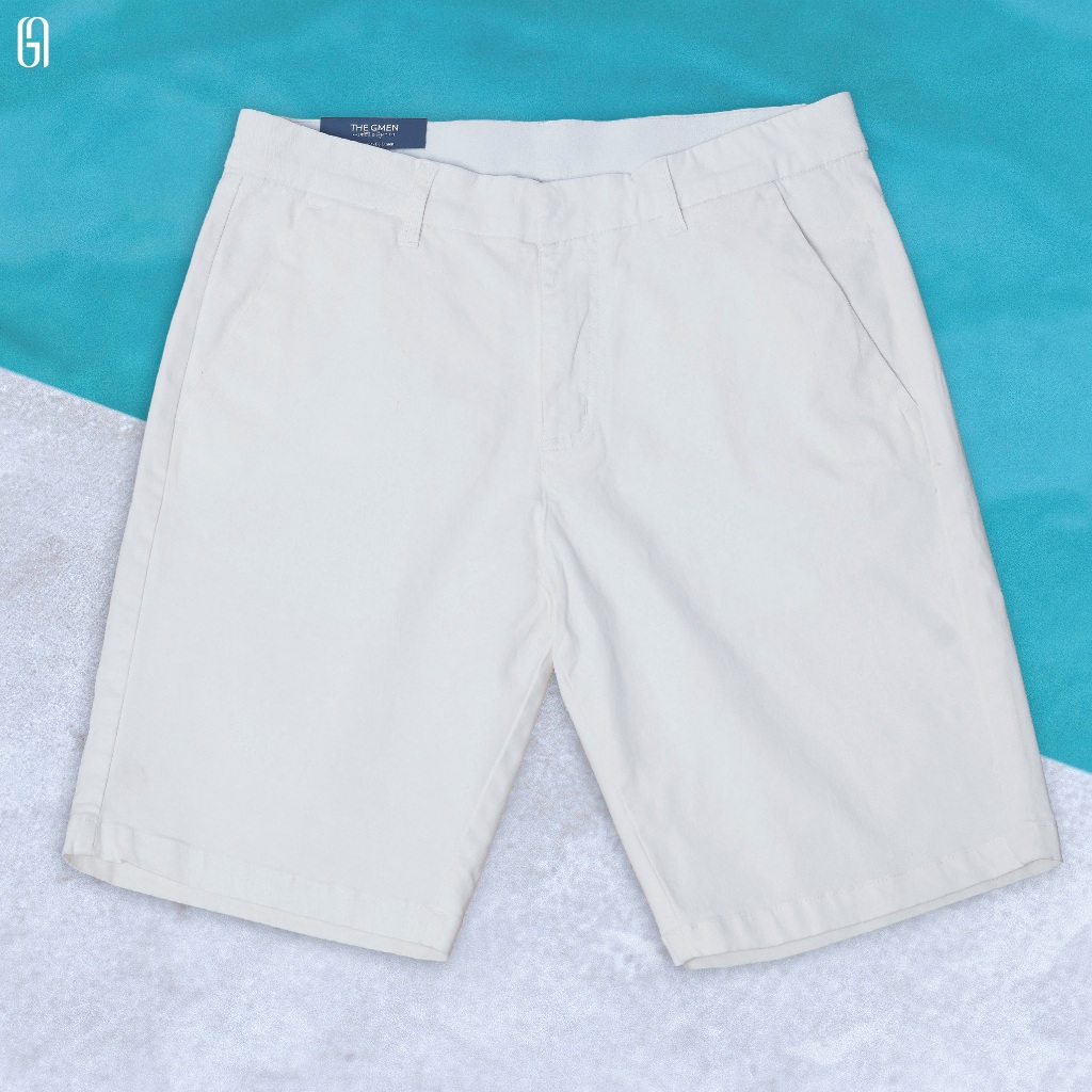 Quần short kaki hạt LIBER SHORT form Smart - THE GMEN ELEGANT EST 2017
