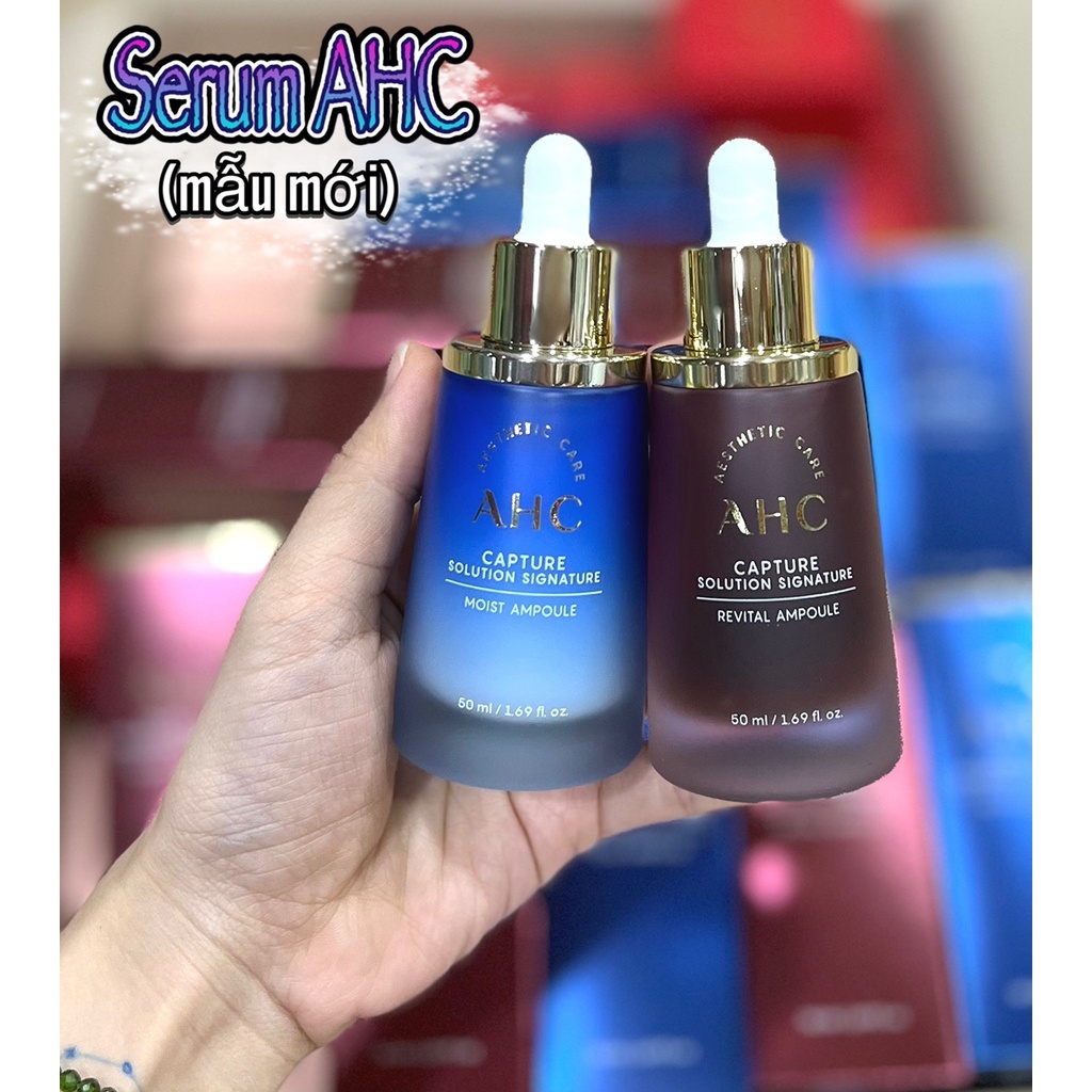 Tinh Chất dưỡng da AHC Capture Solution Max Ampoule 50ml