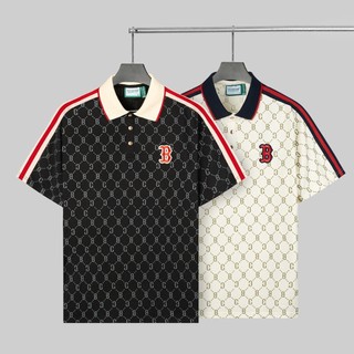 Áo Polo The Bad God Monogram, Áo polo chất cotton tháng mát