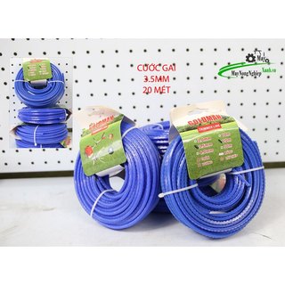 Cước răng cưa 3.5mm dùng cho máy cắt cỏ-cuộn 20 mét